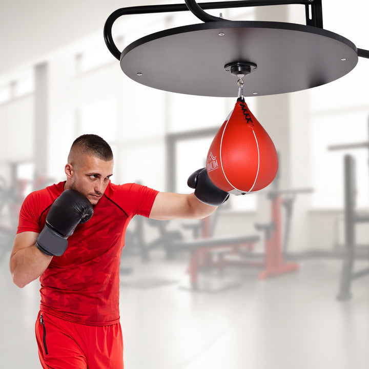 Pear Fast Boxing Set with Platform Wall Installation, Pump, Accessories Included, 60 x 73 x 80 cm