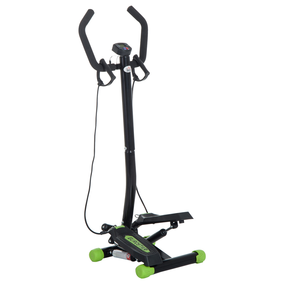 Free Stand Stepper, 40Lx48Wx118H cm-Black/Green