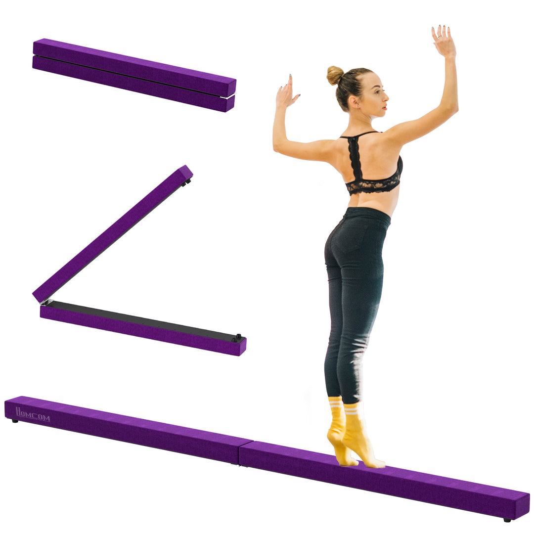 Balance Beam Trainer, 2.4 m-Purple