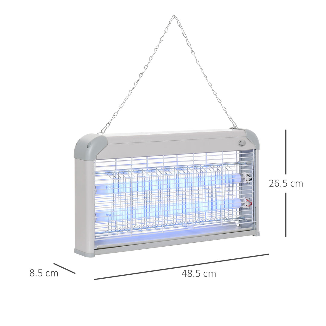 Free Standing Wall Hanging 30W Electric Fly Mosquito Killer 60m2  Coverage Electric Fly Zapper, Bug Zapper, Insect Killer