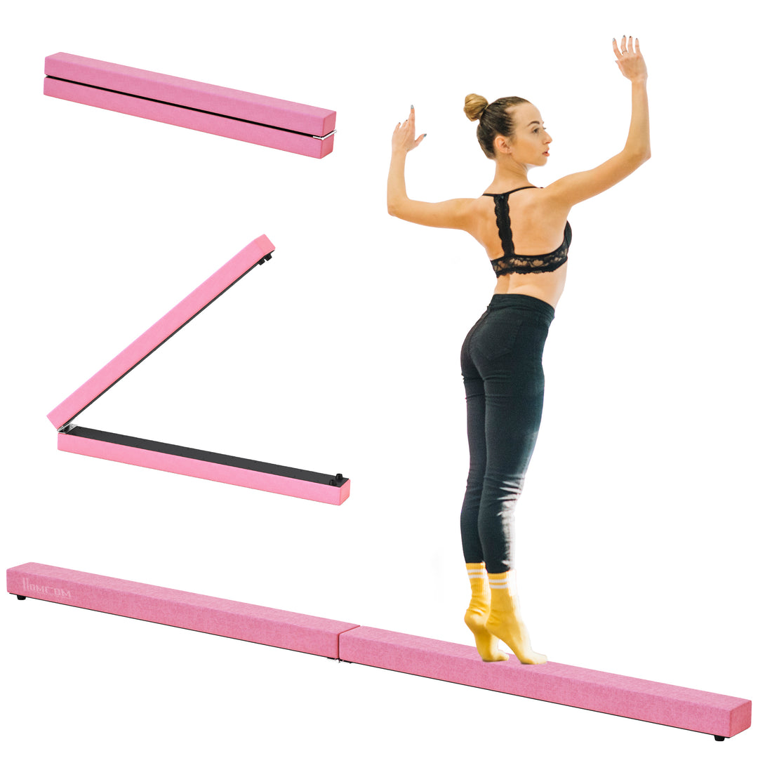 Balance Beam Trainer, 2.4 m-Pink