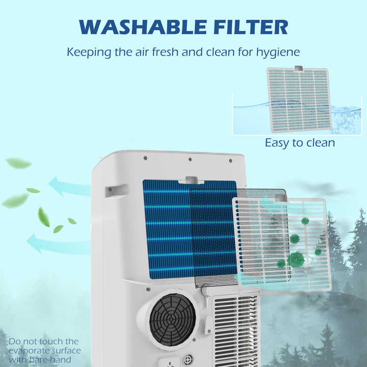 Mobile Air Conditioner, Smart Home WiFi, with Dehumidifier and Fan