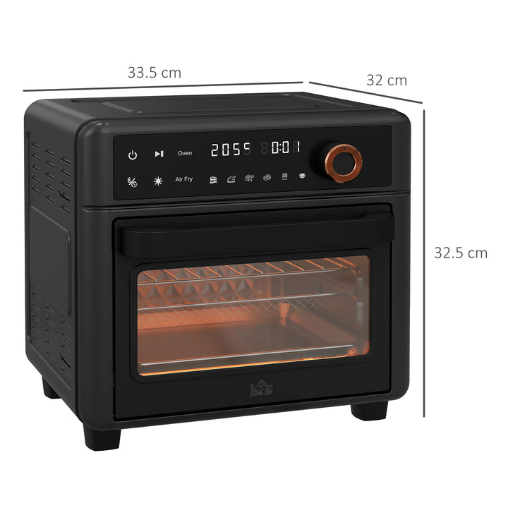 Air Fryer Oven, Multifunction Countertop Convection w/ Adjustable Temp and Time