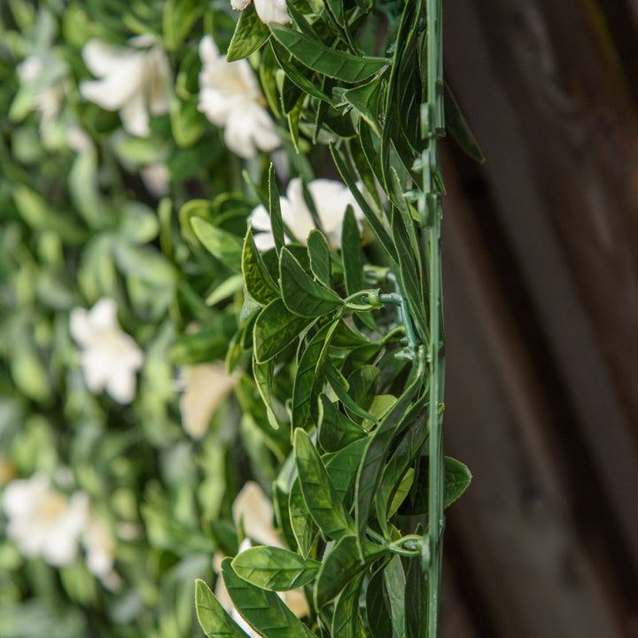 Artificial Boxwood Wall Panels with Privacy Fence Screen