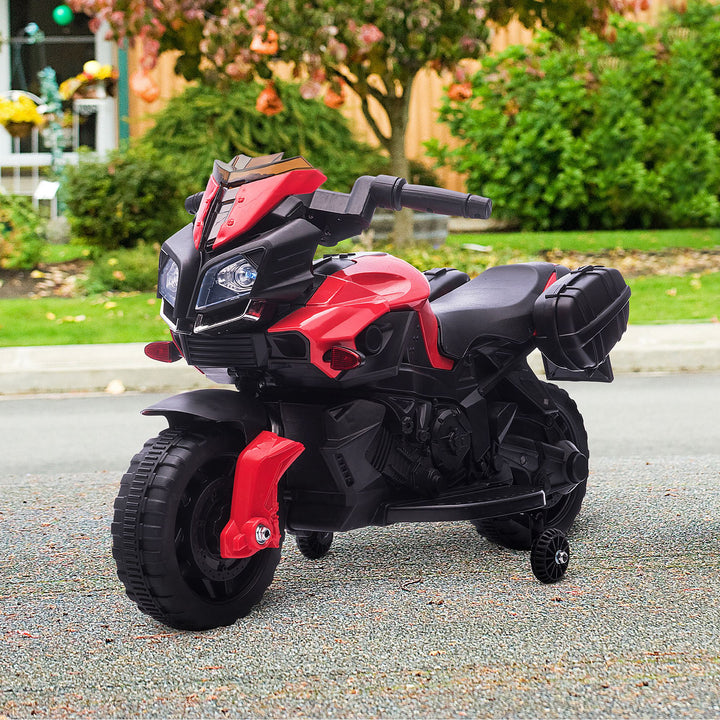 Kids Electric Pedal Motorcycle 3 km/h Max Speed for Girls Boy 18-48 months Red