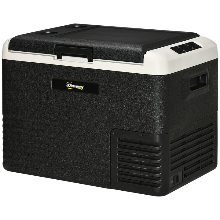 40L Car Refrigerator Portable Fridge Freezer, Electric Cooler Box