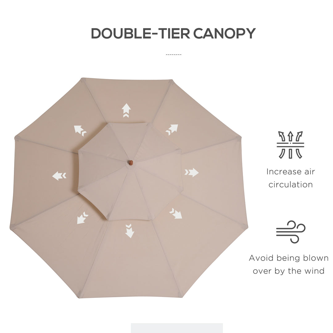 Outdoor Umbrella Beige