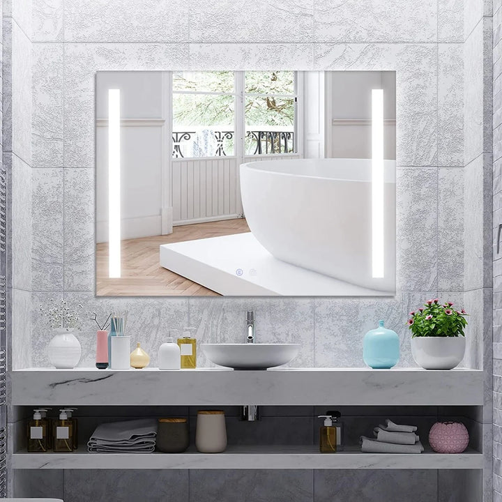 LED Illuminated Bathroom Mirror