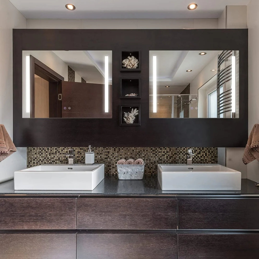 LED Illuminated Bathroom Mirror