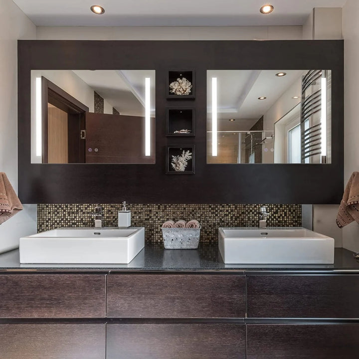 LED Illuminated Bathroom Mirror