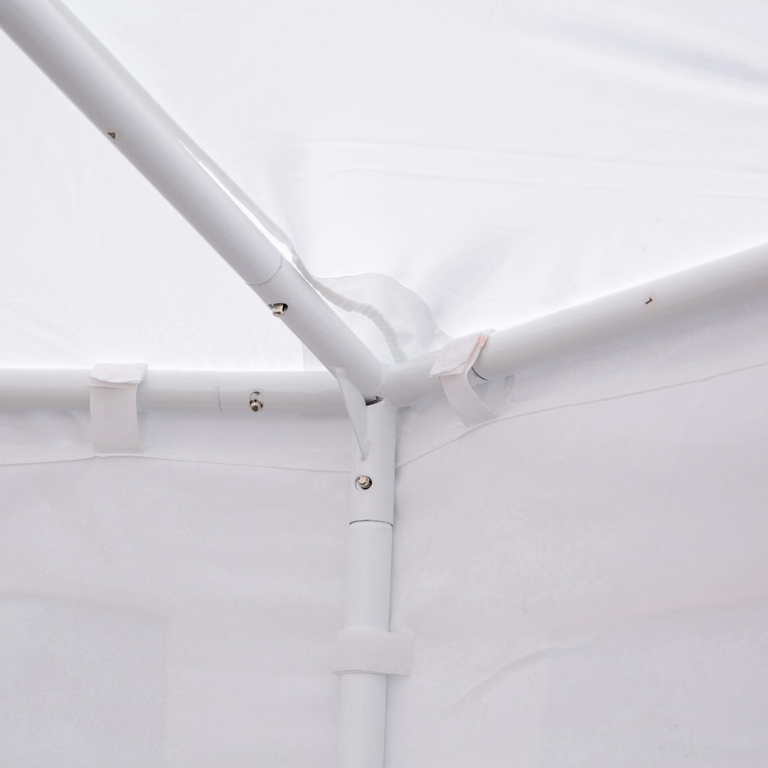8.9x6.5 m Waterproof Marquee Canopy-White