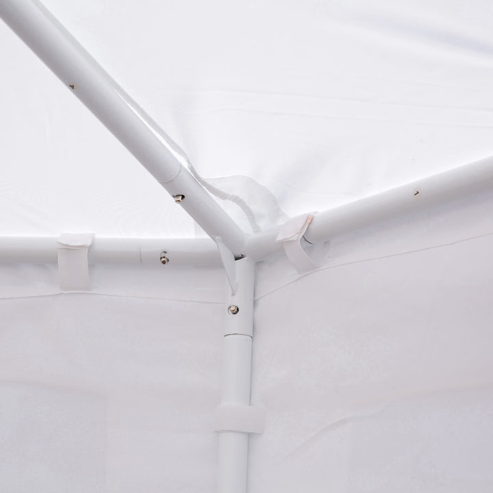 8.9x6.5 m Waterproof Marquee Canopy-White