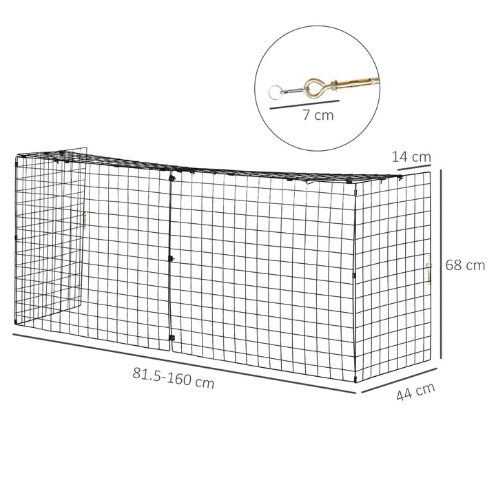 Extendable Safety Fireguard Extendable Fireguard Screen-Black