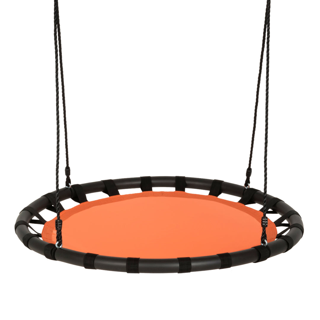 Children's Round Tree Swing-Orange