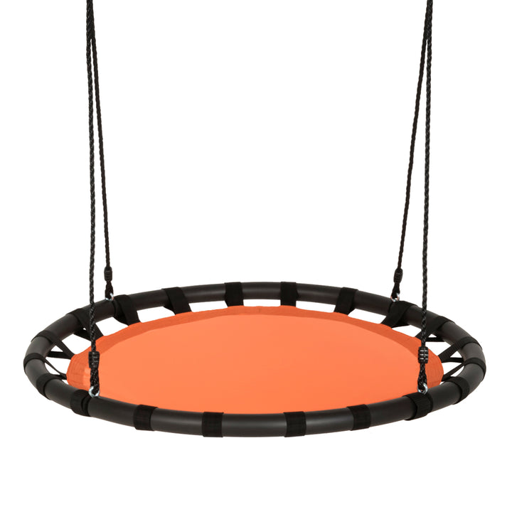 Children's Round Tree Swing-Orange