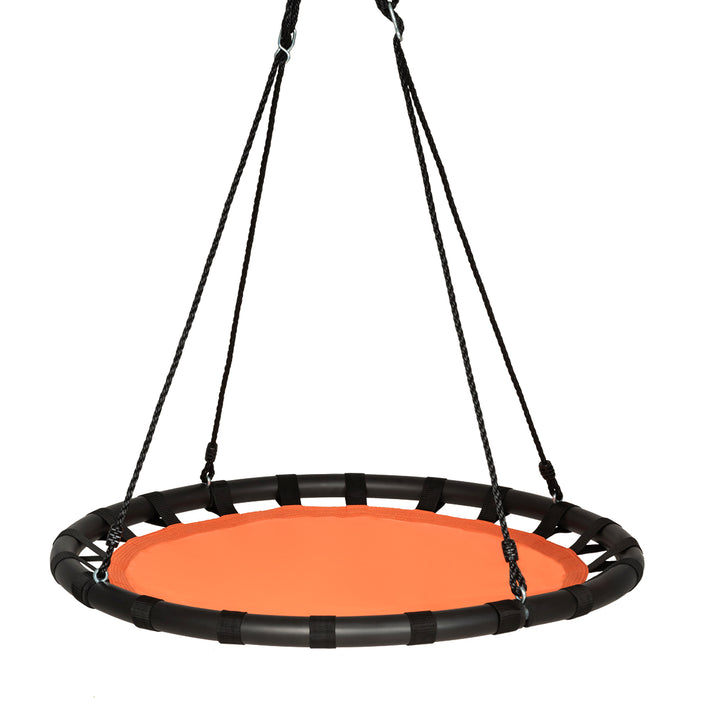 Children's Round Tree Swing-Orange