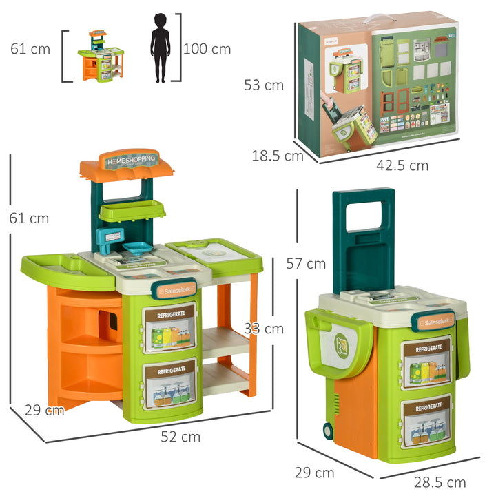 Cash Register for Kids Children Pretend Play Till for Kids Aged 3-6