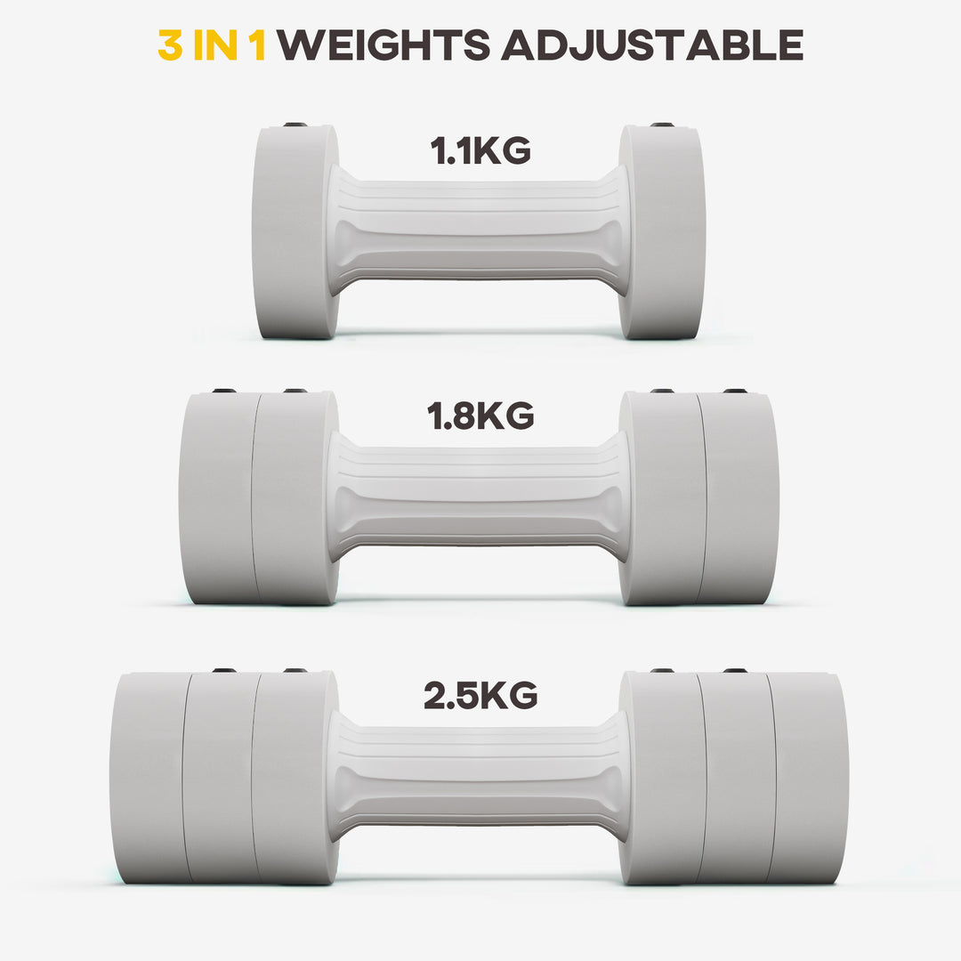 Dumbbells Set, Adjustable Weights for Gym Workout