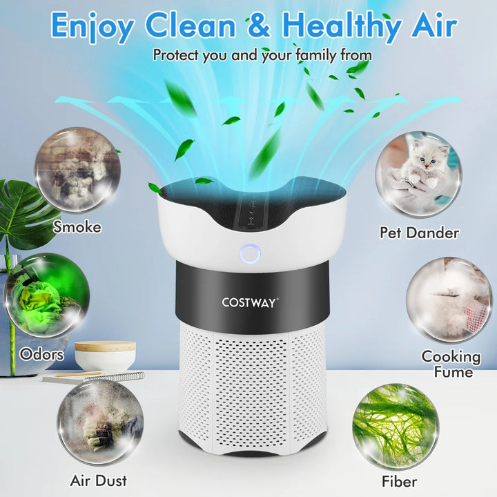 Air Purifier with H13 True HEPA Filter for Home