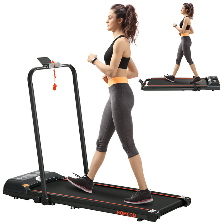 Folding Walking Treadmill for Home, Office, Fitness Studio, Training Room Aerobic Walking Exercise Machine LED Display