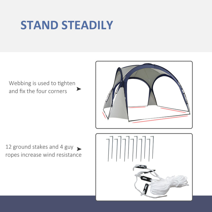 Camping Gazebo, Outdoor Tent Camp Sun Shade