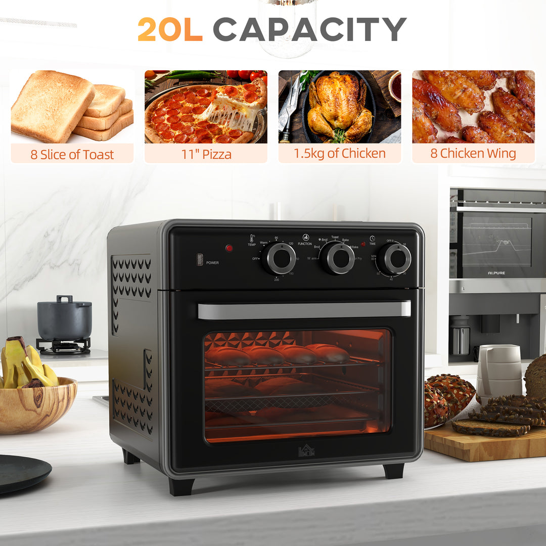 Air Fryer Oven, Countertop Convection Oven, Oil-Less Cooking