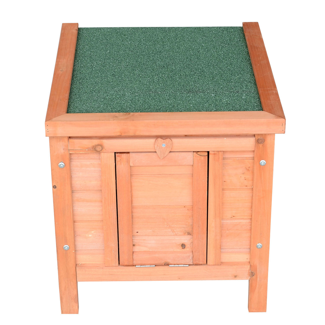 20" Wooden Rabbit Hutch-Fir Wood