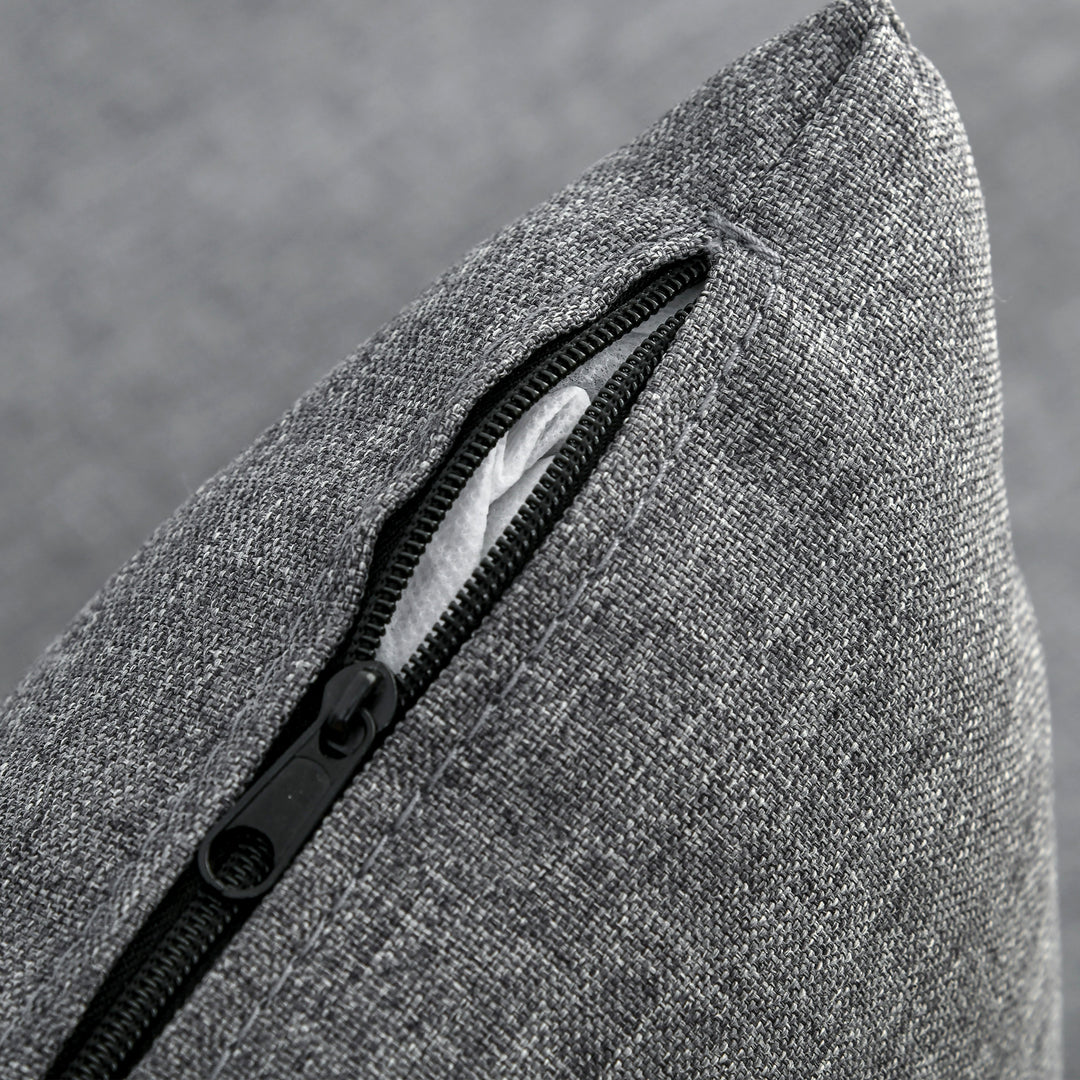 3 Seater Corner Sofa Bed with Storage, L Couches for Living Room with Chaise Lounge, Double Sofa, Grey