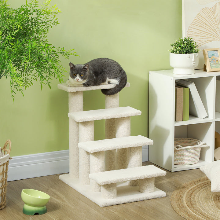 Pet Stairs Ramp Cat Tree Ladder Easy Steps Climbing Frame Staircase