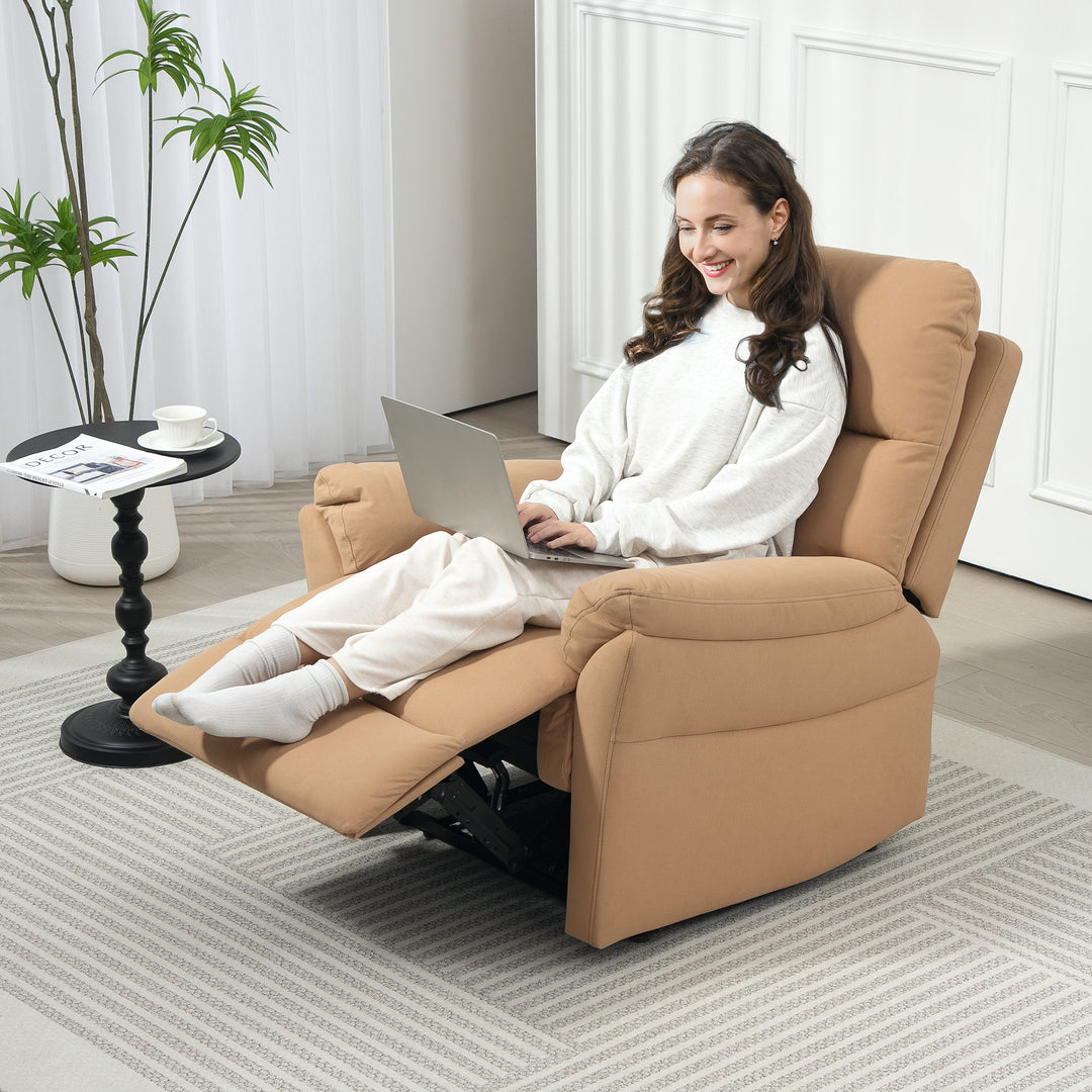 140° Manual Reclining Armchair with Footrest