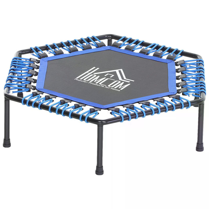 40" Mini Hexagon Steel Frame Trampoline Blue