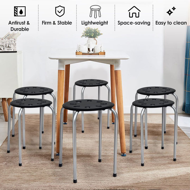 Portable Breakfast Dining Chairs for Home Kitchen, Office-Grey