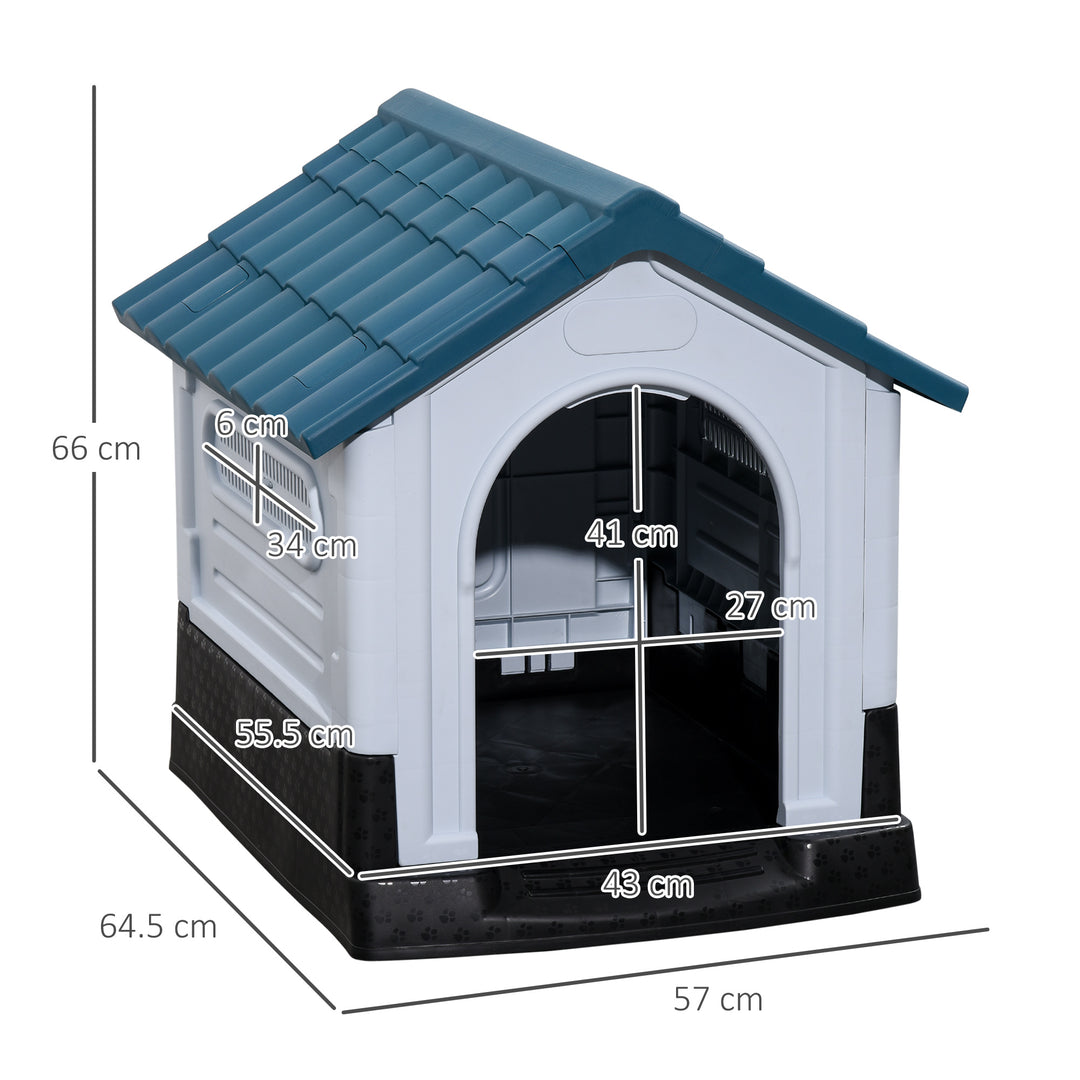 Outside Dog Kennel House, for Miniature Dogs, 64.5 x 57 x 66cm