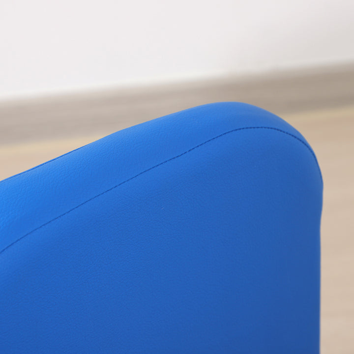 Kids Mini Sofa 3 in 1 Table Chair Set Children Armchair Seat Relax Game Playroom Seater Girl Boys Blue