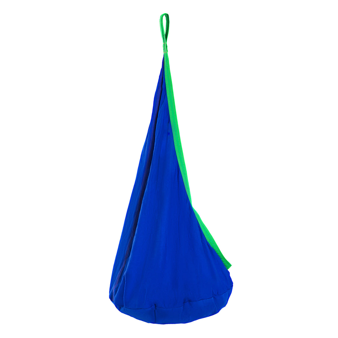 Swing Seat Hammock, φ70 x 150H cm-Blue