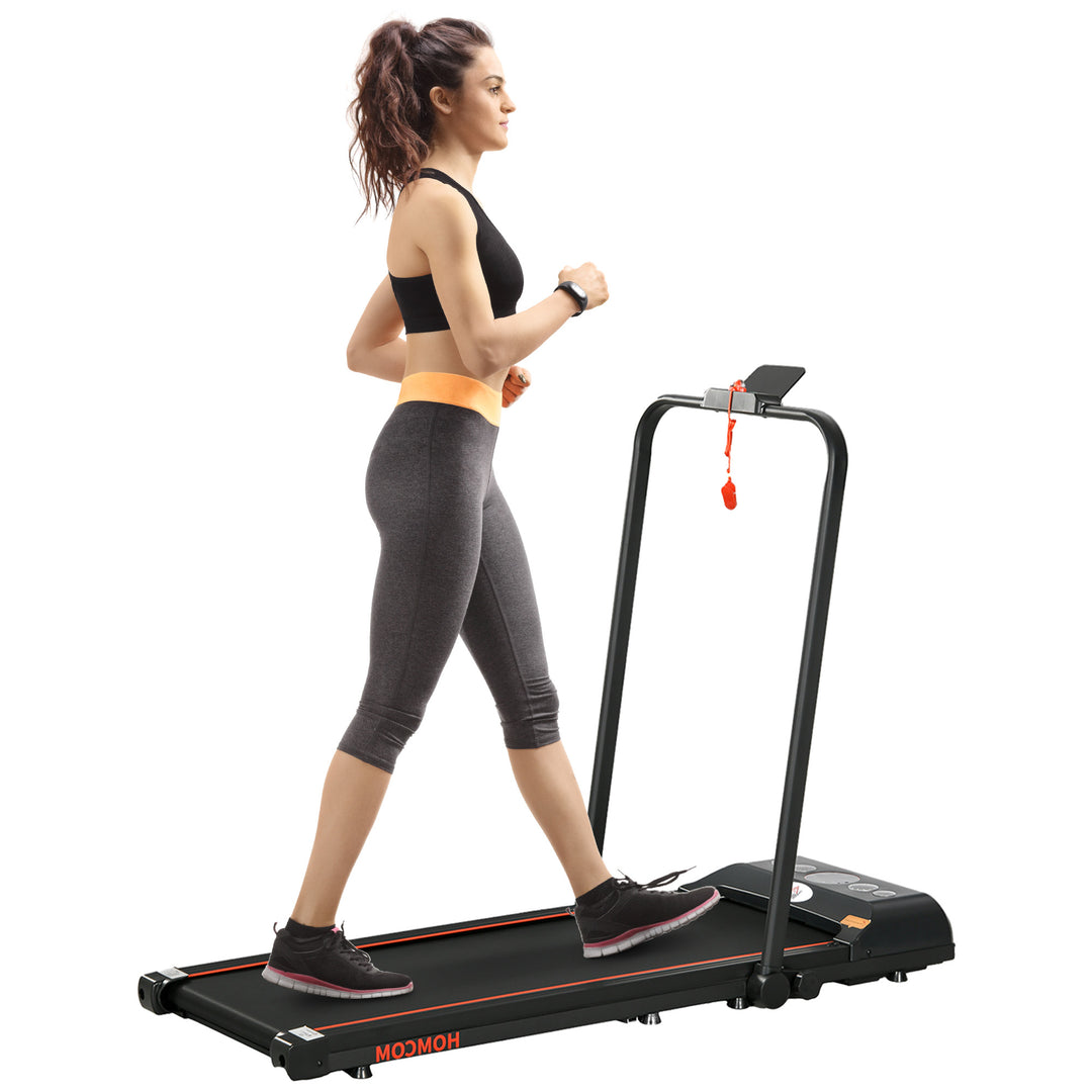 Folding Walking Treadmill for Home, Office, Fitness Studio, Training Room Aerobic Walking Exercise Machine LED Display