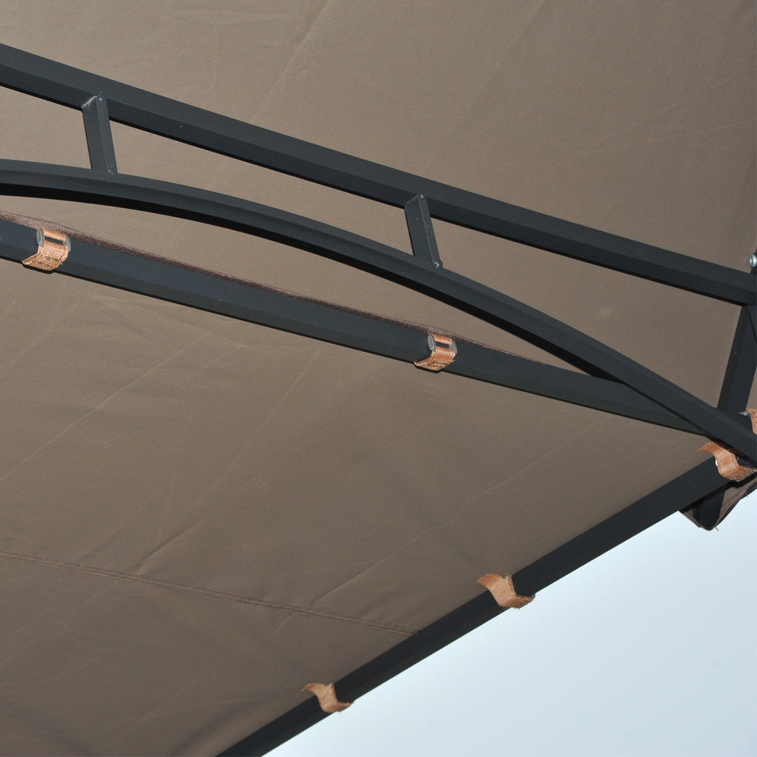 250L x 150W cm Waterproof Canopy Awing-Coffee