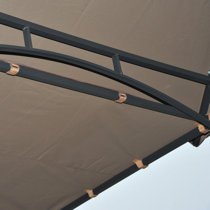 250L x 150W cm Waterproof Canopy Awing-Coffee