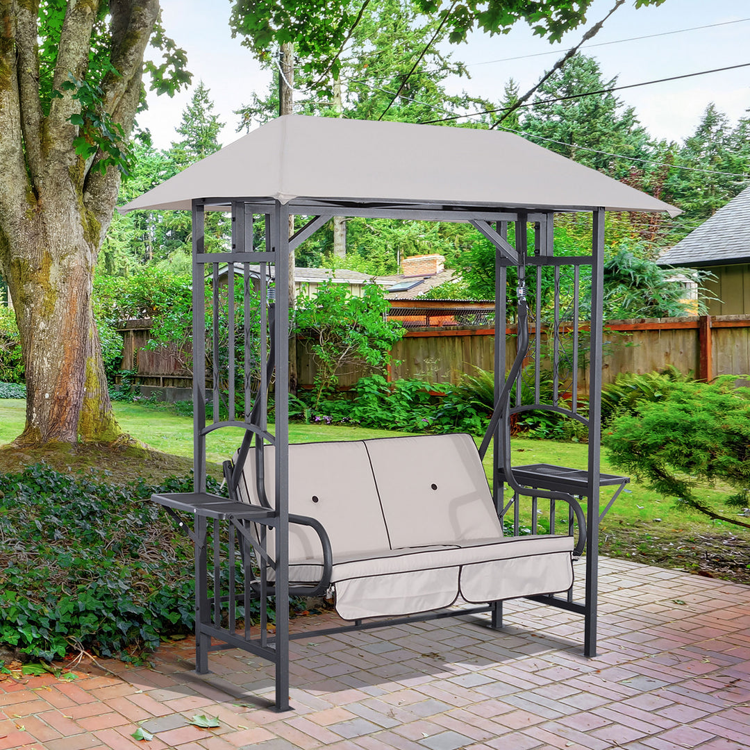 2 Seater Canopy Swing Chair Seat