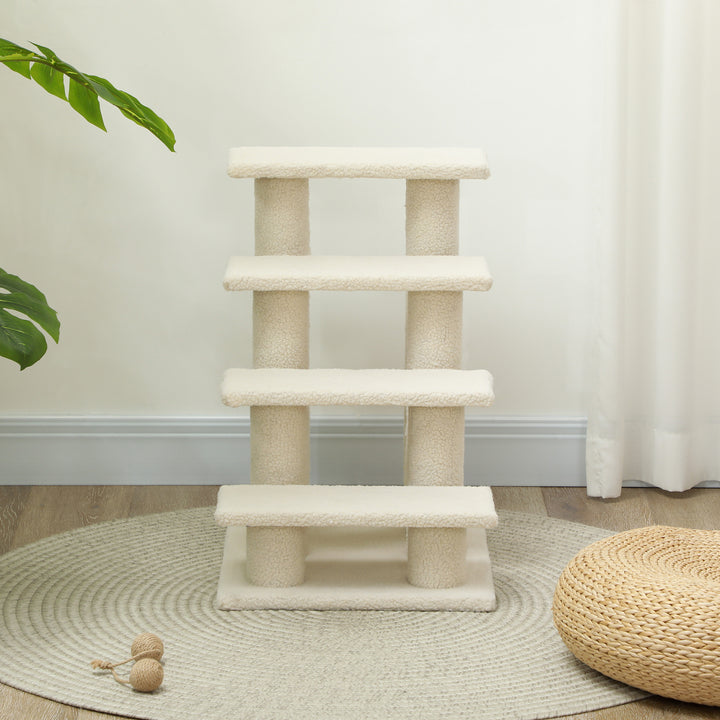 Pet Stairs Ramp Cat Tree Ladder Easy Steps Climbing Frame Staircase