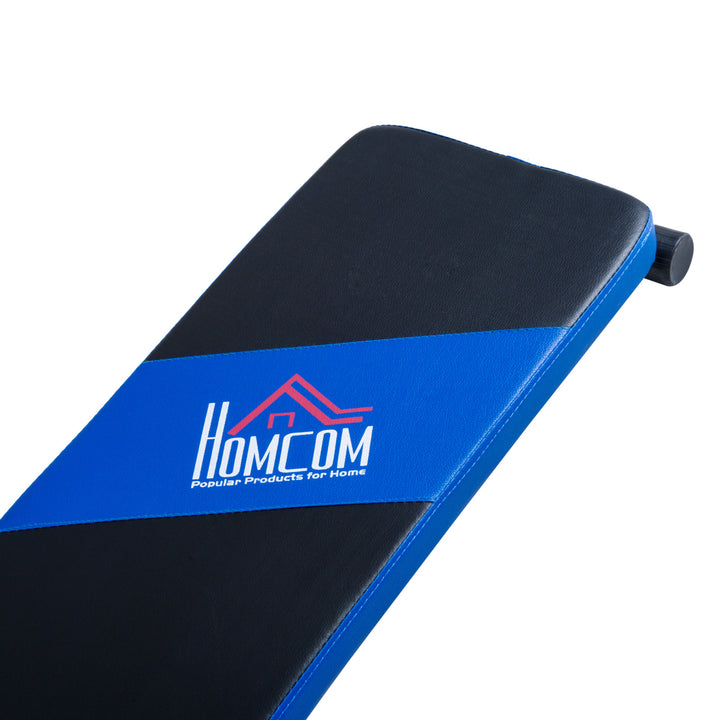 Sit-up Workout Bench, Steel-Black/Blue