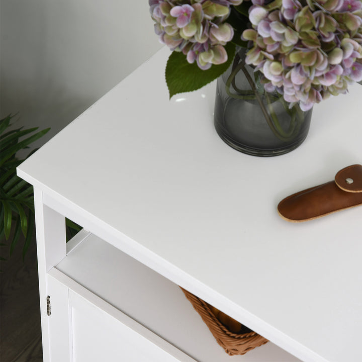 Kitchen Console Table/Buffet Sideboard/Wooden Storage Table, White