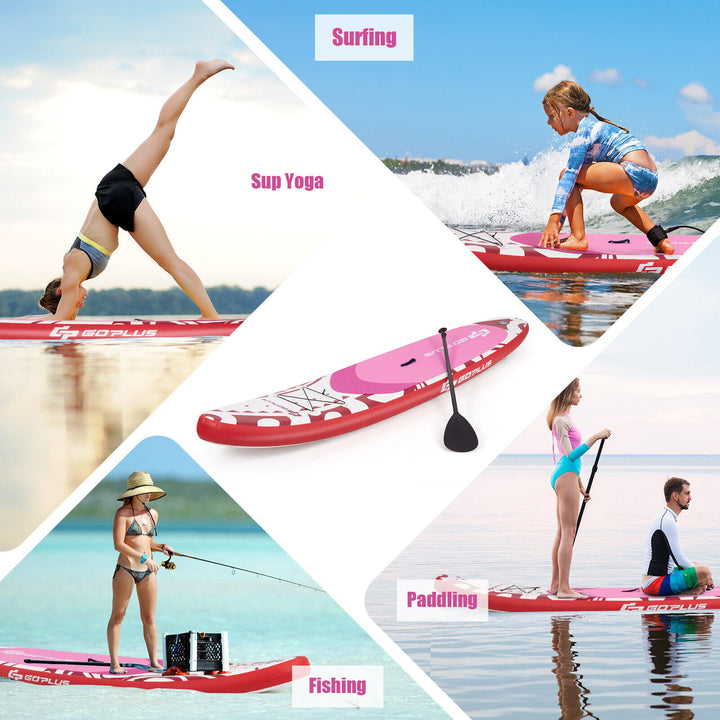 Inflatable Stand Up Paddle Board with Accessories for All Skill Levels-L
