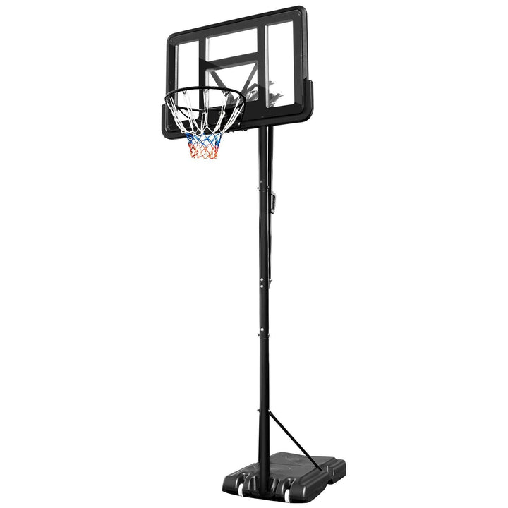 2.45M-3.05M Height Adjustable Basketball Stand for Kids and Adult