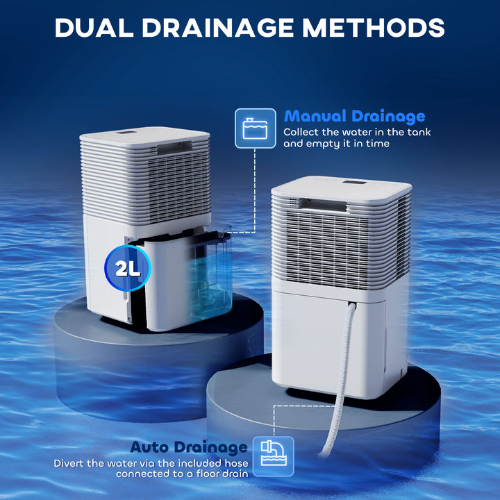 Portable Electric Dehumidifier with 3 Modes