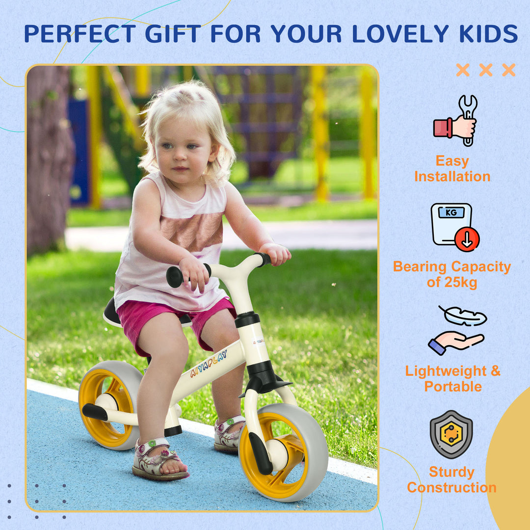 8" Balance Bike, Lightweight Training Bike for Children, with Adjustable Seat, EVA Wheels, Easy installation - Orange