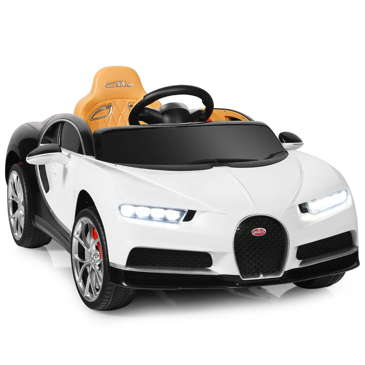 Kids Licensed Battery Powered Vehicle with Remote Control-White