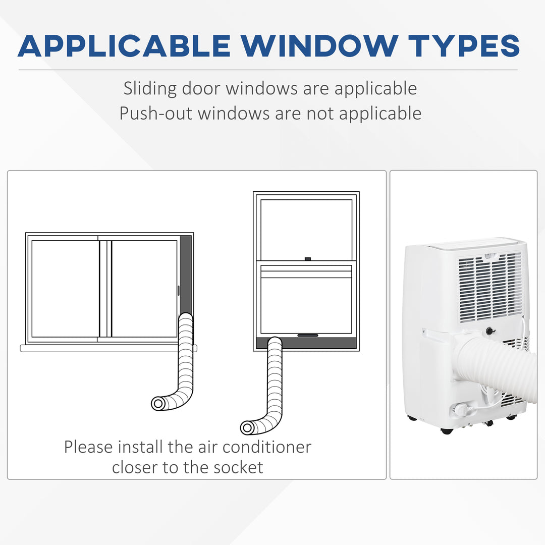 Portable Air Conditioner Dehumidifier Cooling Fan- White