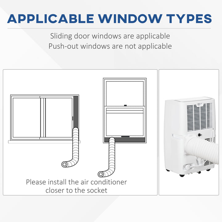 Portable Air Conditioner Dehumidifier Cooling Fan- White