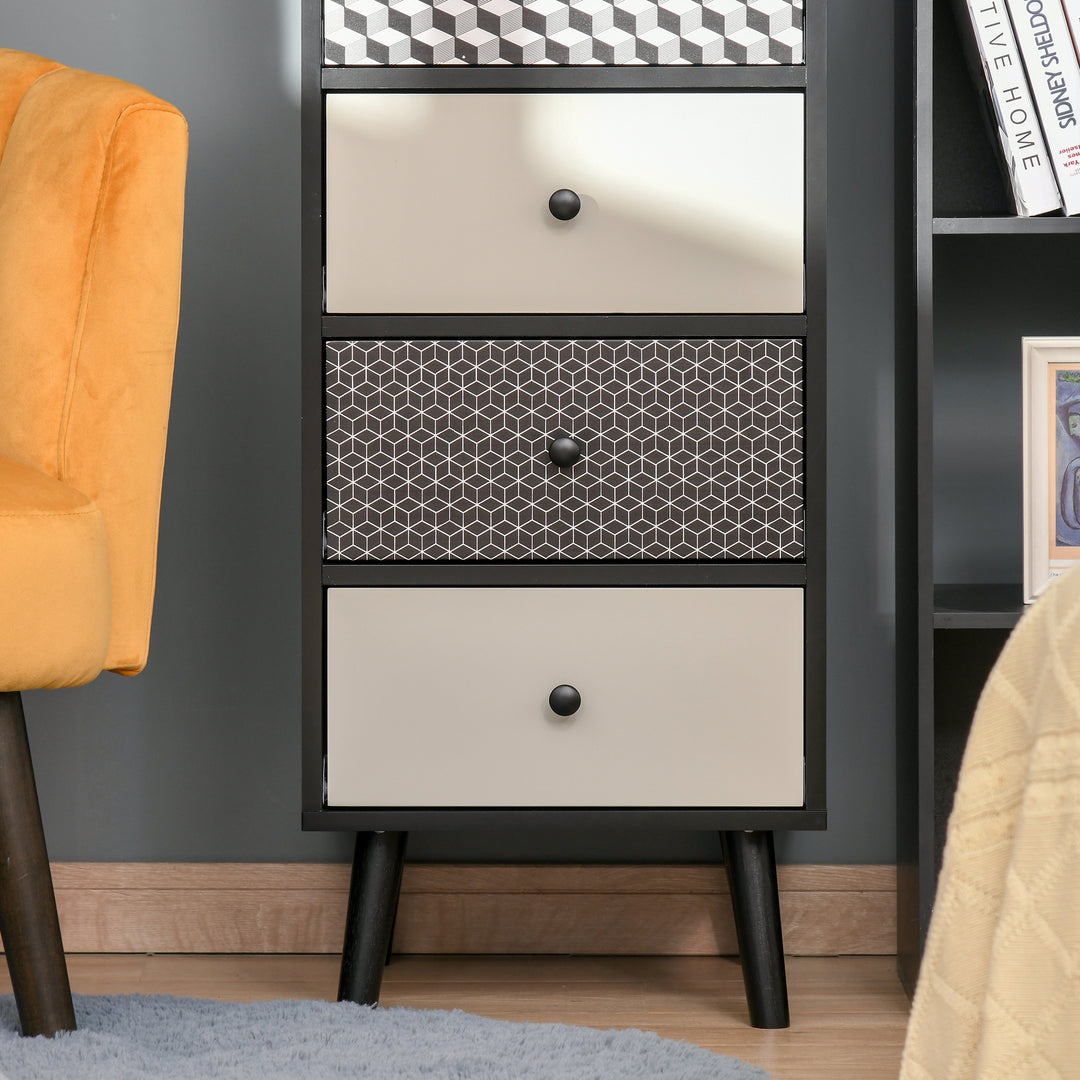 Chest of Drawers, 5 Drawer Dresser, Vertical Storage Organizer Unit for Bedroom, Living Room